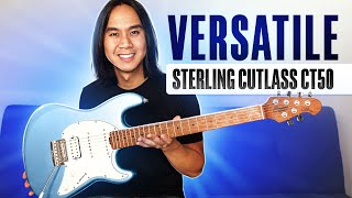 Video thumbnail for Can This Guitar Do It All? - Sterling By Musicman Cutlass CT50 HSS Review by GuitarZero2Hero