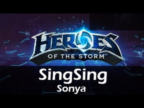 559: HotS - SingSing as Sonya  ft. Fwosh, Tucker -  Gameplay - 20150607