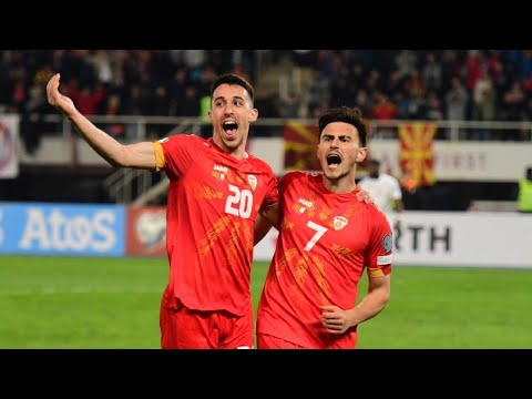 Makedonija 2:1 Malta 23.3.2022 Euro Qualifer