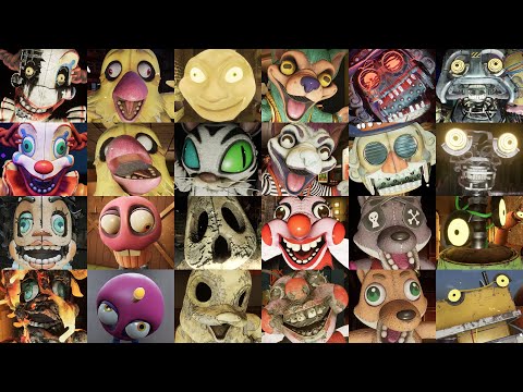 FNAF: Secret of the Mimic - All Jumpscares (Final & Rearranged)