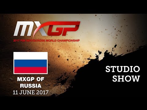Studio Show Russia 2017 with Antonio Cairoli and Thomas Olsen #Motoross