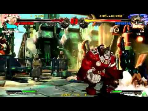 [GGXrd] Takadanobaba Mikado Best Casuals vol. 129 Sharon (RA) vs FAB (PO)