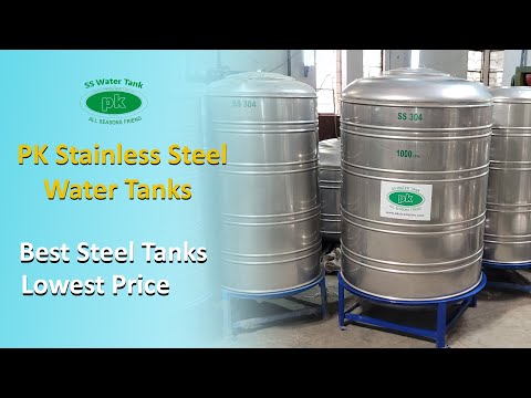 Premium Stainless Steel Water Tanks: Uncompromising Quality at Unbeatable Prices by PK Steel Tanks