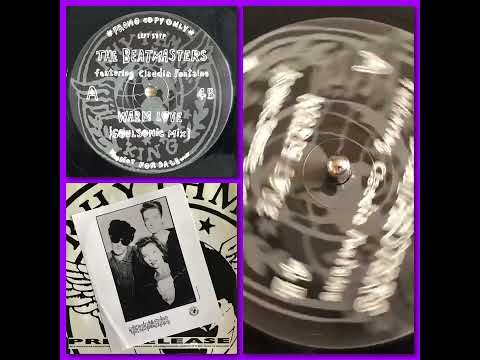 The Beatmasters feat. Claudia Fontaine - Warm Love (1989 UK Freestyle + original 8x10 promo photo)