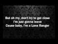 Rachel Platten - Lone Ranger 'Lyric' 