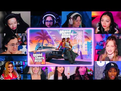 All Girls React To GTA 6 TRAILER 2 | Grand Theft Auto 6 Trailer 2 Reaction Mashup