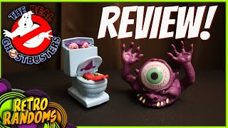 Fearsome Flush & Bug-Eye Ghost Figures Review from The Real Ghostbusters! Retro Randoms!