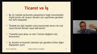 E-İş ve E-Ticaret -YBS10