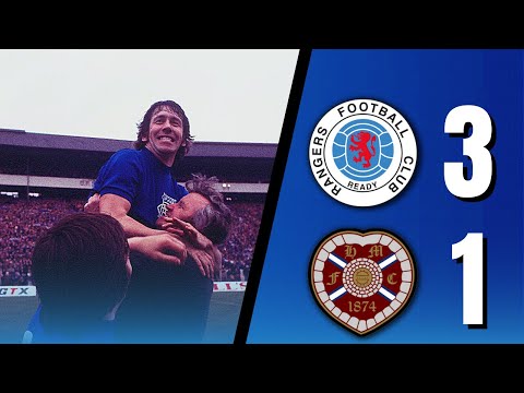 Rangers win the Scottish Cup to complete the TREBLE!