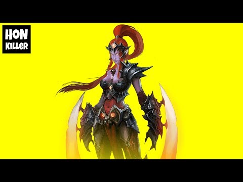 HoN The Dark Lady Gameplay - RedNwhite - Immortal
