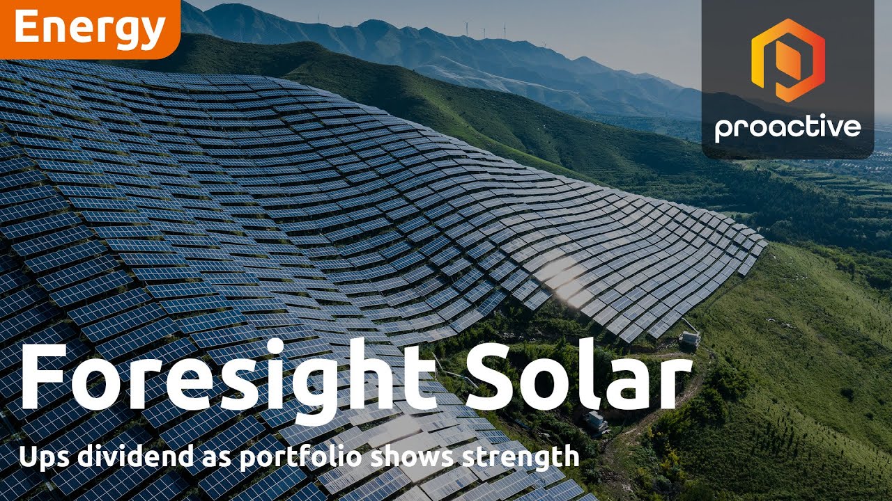 Foresight Solar Fund fund manager discusses strong returns despite market challenges