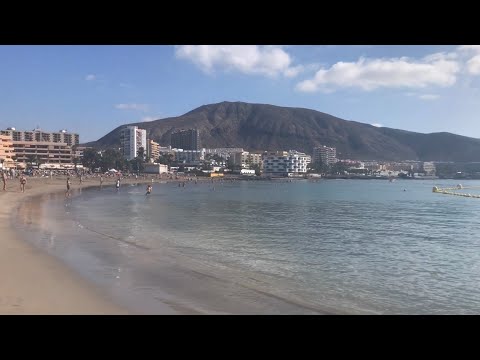 Christmas Eve 2021, Walk along the Beach, Los Cristianos, Tenerife
