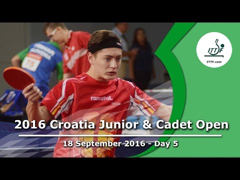 2016 Croatia Junior & Cadet Open - Day 5