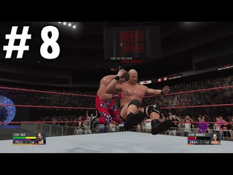 WWE 2K16 2K Showcase Austin 3:16 Walkthrough Part 8 - THAT'S NOT MIKE TYSON