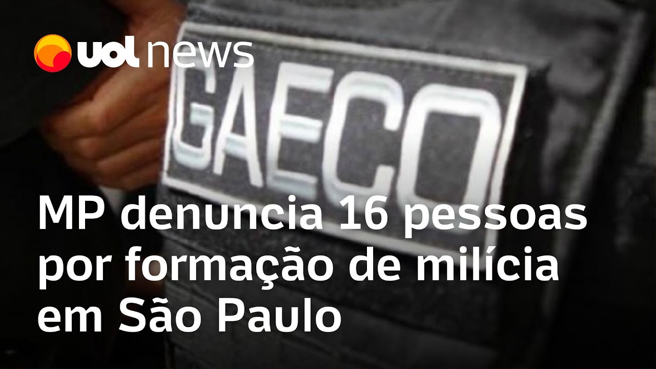 MP denuncia 16 pessoas, incluindo militares, por formação de milícia em SP