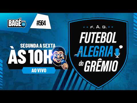 GRÊMIO TERÁ RETORNOS AMANHÃ 🔵 FUTEBOL ALEGRIA DO GRÊMIO - 09/06 - #564