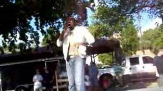 George Huff singing "Real Love" in Cleburne, TX