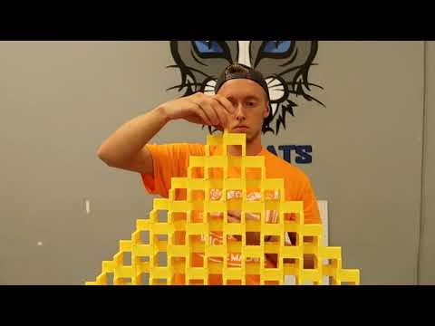 250,000 Dominoes   The Incredible Science Machine  GAME ON! Elie kes