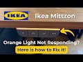 How To Fix The Orange Light On The IKEA Mittzon Desk Not Responding