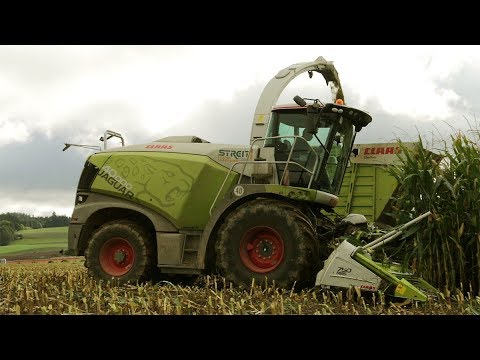 Claas Jaguar 970 - 40000 Edition - LU Streit - John Deere 6R - Maisernte 2019