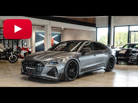 ABT RS7-R 1 of 125 limited Edition cars based on Audi RS7 in Daytona grey matte