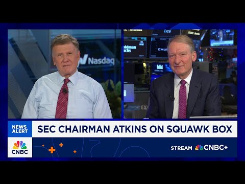 SEC Chairman Paul Atkins on regulations: We need to make sure our rulebook is fit for purpose