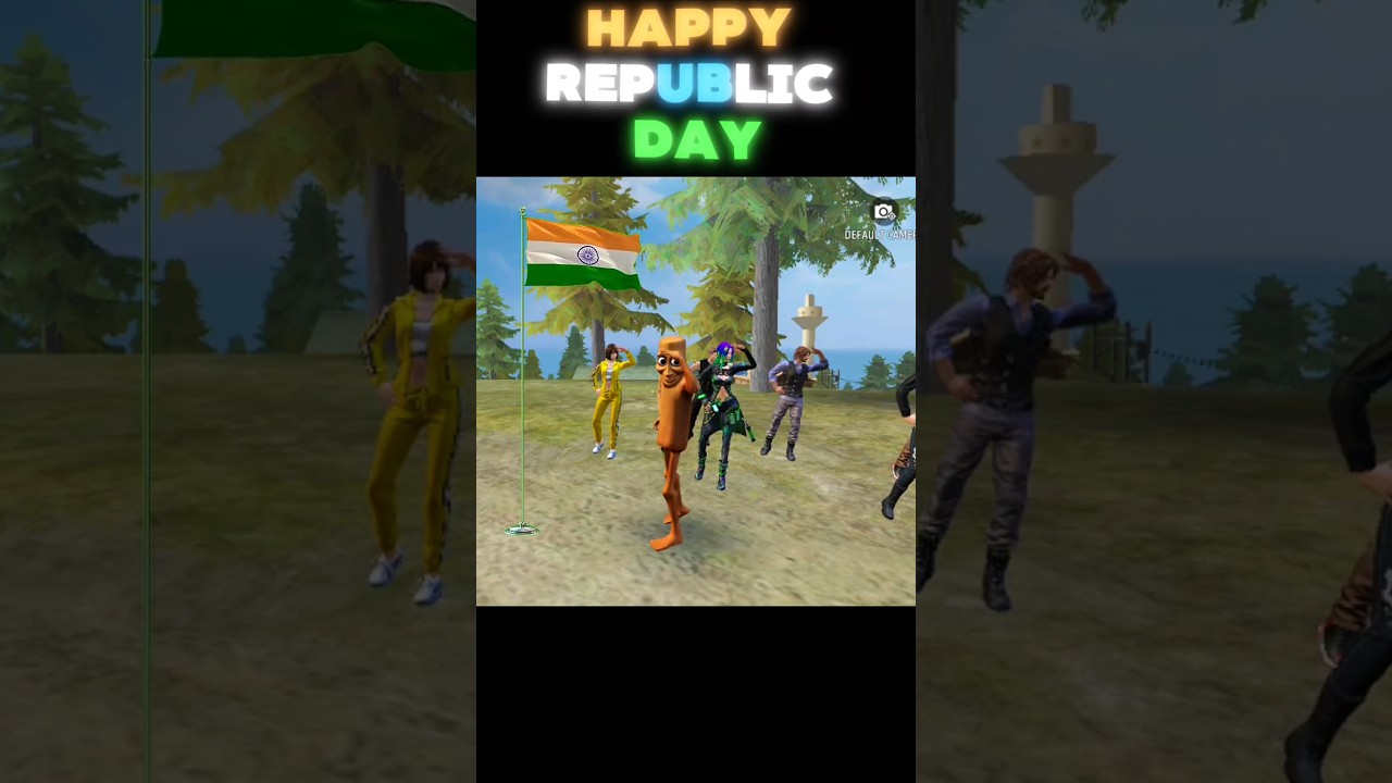 Republic day 🇮🇳 #shorts #funny #freefiremax #youtubeshorts