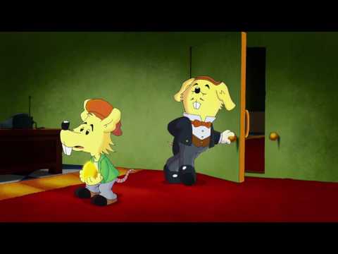 Bamse och häxans dotter: Filmklipp #1 - "Guld i dammen"