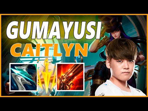 ⚡GUMAYUSI CAITLYN ADC GAMEPLAY⚡SEASON 12 LEAGUE OF LEGENDS