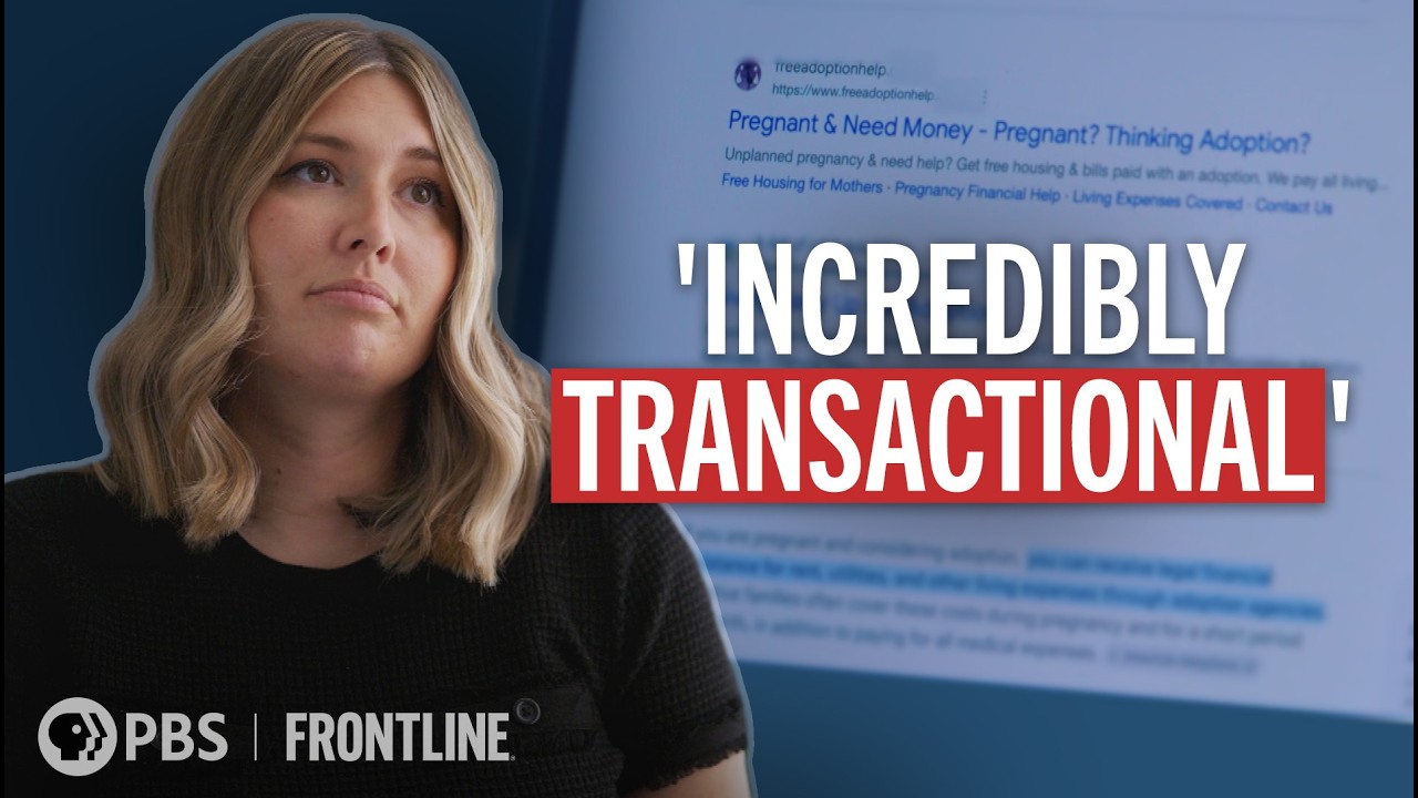 How Agencies & Brokers Lure Pregnant Women for ‘Adoption Tourism’ | FRONTLINE + @RETROREPORT