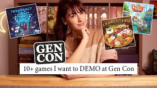 10+ games I want to DEMO at Gen Con 2023! | GEN CON MOST ANTICIPATED!