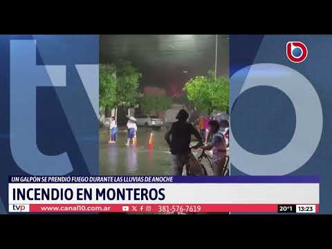 Incendio en Monteros