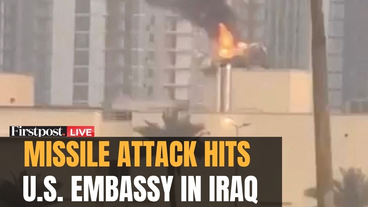 Iraq LIVE: U.S. Embassy in Baghdad Damaged After Helipad Was Hit During A Missile Strike | N18G