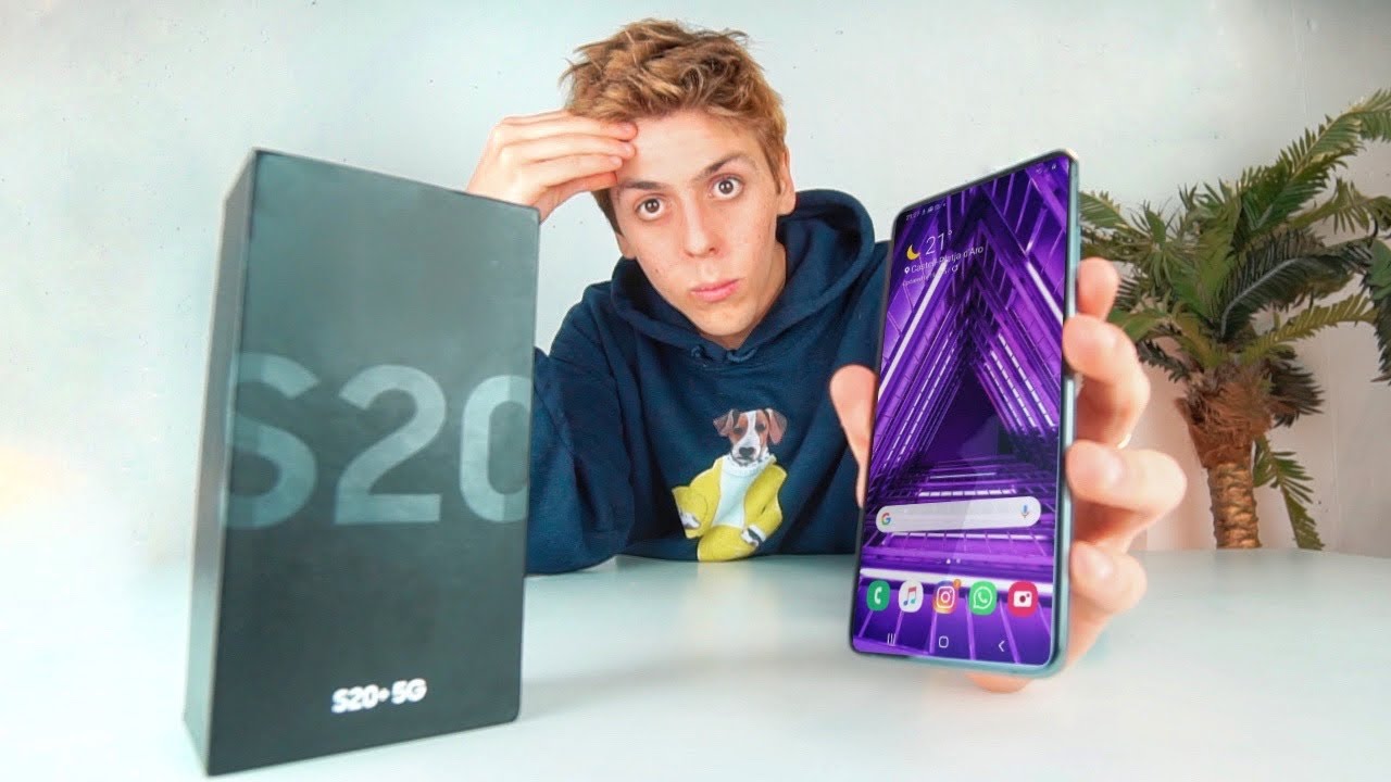 Samsung Galaxy S20+ 5G UNBOXING!