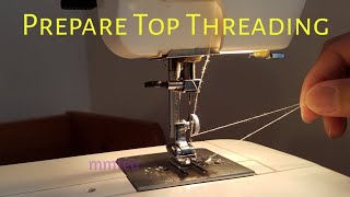 #kenmore #howtosew #sew How To Prepare Top Threading on KENMORE Sewing Machine Model 12