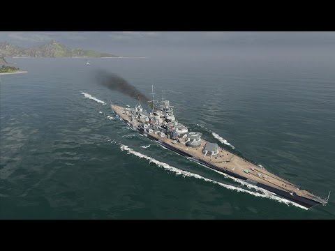 Forward Is The Only Option - World of Warships: Gneisenau Gameplay