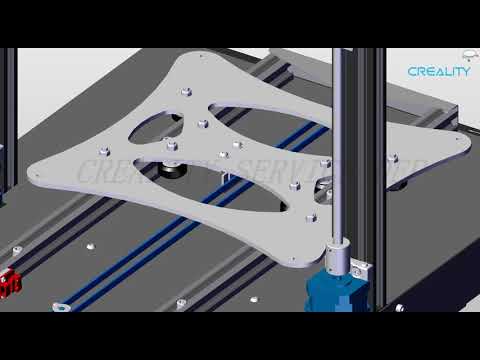 Service tutorial CR 10S Pro V2 replace Y axis pulley