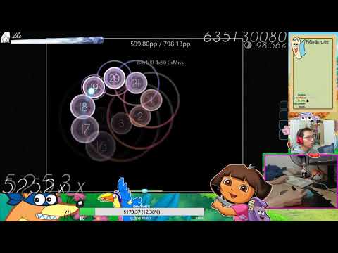 [Live] idke | Aether Realm - The Sun, The Moon, The Star [Mourning] 98.23% {#1 ~740pp if ranked 1❌}