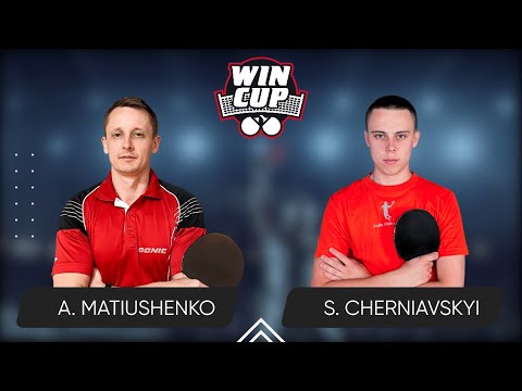 16:30 Andrii Matiushenko - Serhii Cherniavskyi West 3 WIN CUP 06.07.2024 | Table Tennis WINCUP