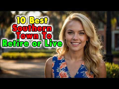 10 Best Southern US Towns You Can Live on Social Security.