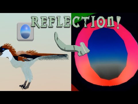 Secret Behind This Eye Texture: Reflection? // Feather Family (Roblox)