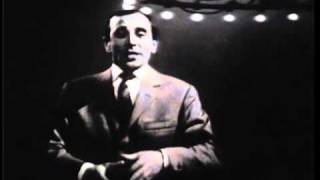 Charles Aznavour &quot;J&#39;ai perdu la tête&quot; 1960