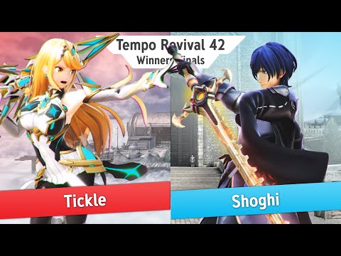 Tempo Revival 42 - Tickle (Pyra Mythra) Vs. Shoghi (Byleth, Roy) - Winners Finals - Smash Ultimate