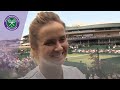 Elina Svitolina Wimbledon 2019 Third Round Interview