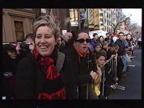 AFL Grand Final Week 2000 Essendon VS Melbourne Shane Woewodin Kevin Sheedy
