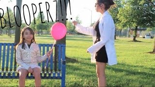 Poison Ivy Behind The Scenes + Bloopers!