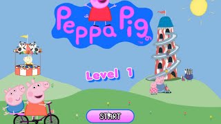 Игры для девочек ► Приключения Свинки Пеппы на велосипеде / Games for Girls Adventures Peppa Pigs