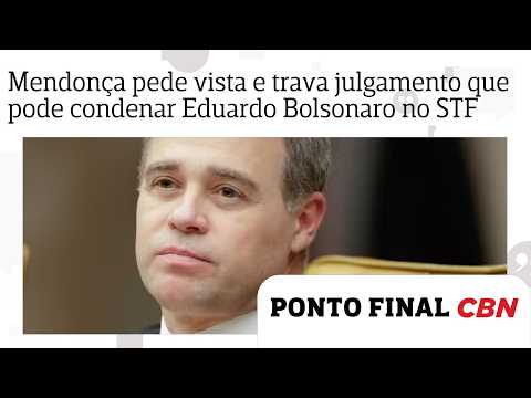 Mendonça pede vista e trava julgamento que pode condenar Eduardo Bolsonaro por difamar Tabata Amaral