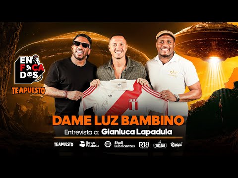 GIANLUCA LAPADULA EN ENFOCADOS TE APUESTO CON JEFFERSON FARFÁN Y ROBERTO GUIZASOLA