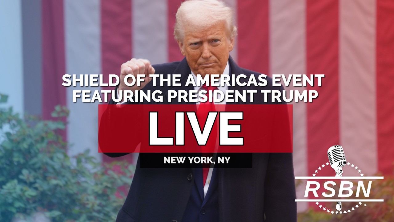 LIVE: President Trump Participates in Shield of the Americas Event in New York - 09/22/26
